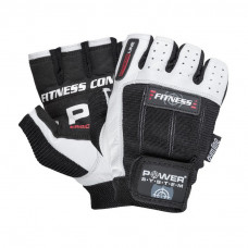 Power System Fitness Gloves White-Black 2300WB (S size)