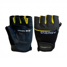 PowerPlay Fitness Gloves Black-Yellow (M size)