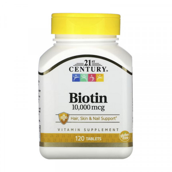 Biotin 10 000 mcg (120 tabs) 21st Century