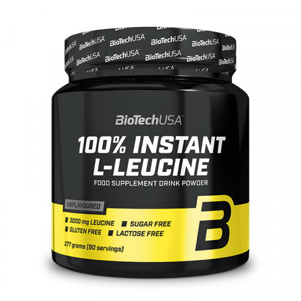 100% Instant L-Leucine (277 g) BioTech