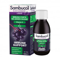 Immuno Forte No Added Sugar + Vitamin C + Zinc Liquid (120 ml)