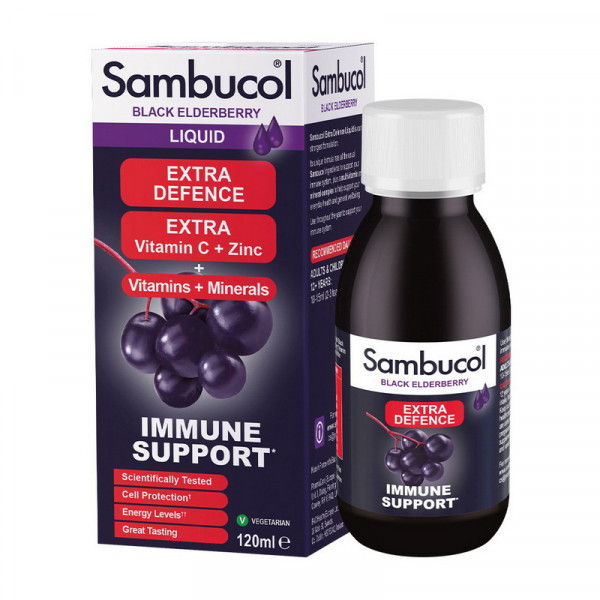 Extra Defence Liquid (120 ml) Sambucol