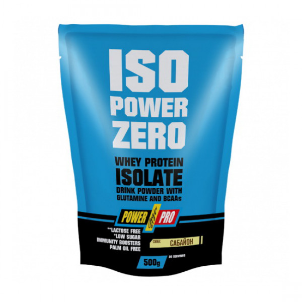 Iso Power Zero (500 g, полуниця з вершками) Power Pro