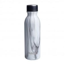 Bohtal Insulated Flask White Marble (600 ml)