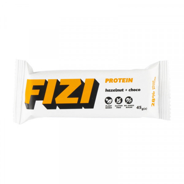 Fizi Protein Bar (45 g, hazelnut + choco) Fizi