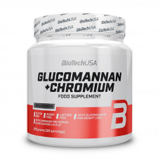 BioTech Glucomannan + Chromium (затертий термін придатності) (225 g, unflavoured)