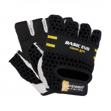 Power System Basic Evo Gloves Yellow 2100 (XS size)