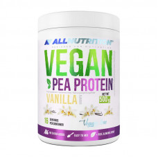 All Nutrition Vegan Pea Protein (500 g, salted caramel)