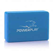 PowerPlay Yoga Brick PP4006 (1 brick, blue)