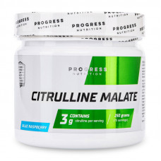 Progress Nutrition Citrulline Malate (затертий термін придатності) (250 g, blue raspberry)