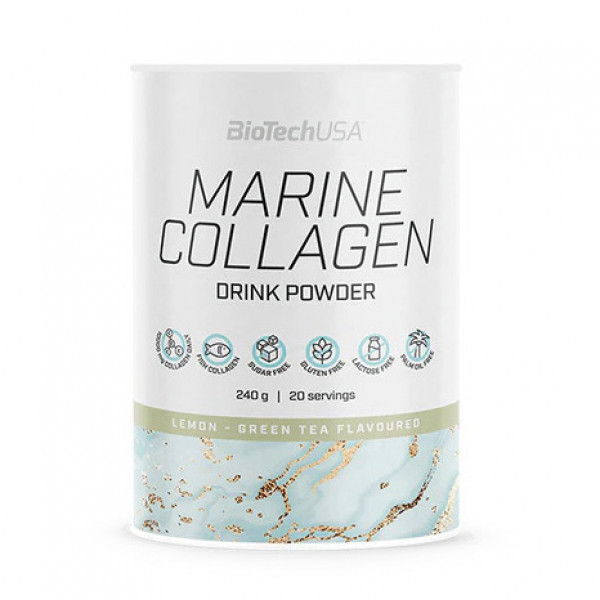 Marine Collagen (240 g, lemon - green tea)