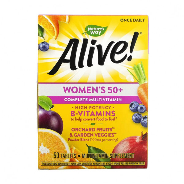 Alive! Women`s 50+ (50 tab) Nature's Way