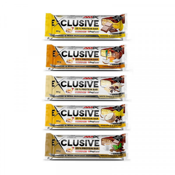 Exclusive Protein Bar 25% (85 g, orange & chocolate) AMIX