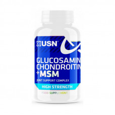 USN Glucosamine Chondroitin MSM (пошкоджена заводська етикетка) (90 tabs)