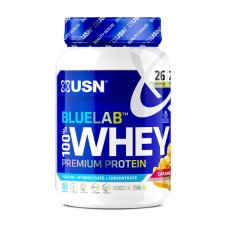 USN Blue Lab 100% Whey Premium Protein (908 g, caramel popcorn)