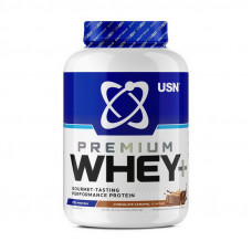 USN Whey+ Premium Protein (2 kg, chocolate caramel)
