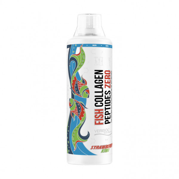 Fish Collagen Peptides Zero (500 ml, strawberry kiwi) MST