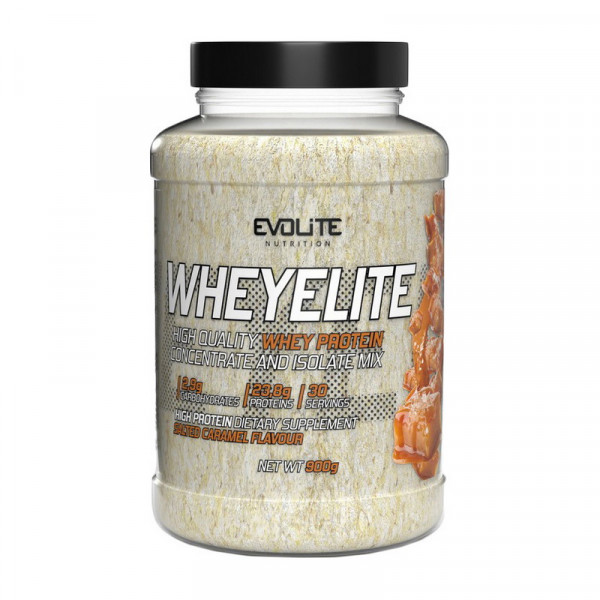 Whey Elite (900 g, salted caramel)