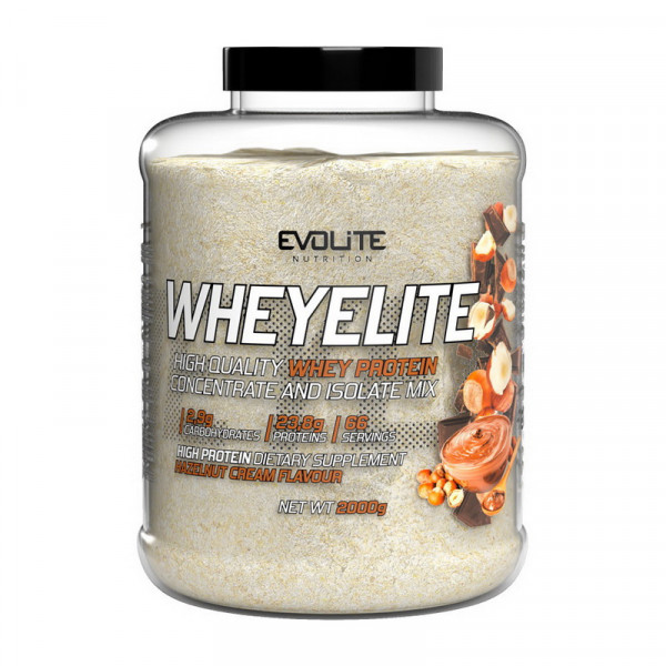 Evolite Nutrition Whey Elite (2 kg, hazelnut cream)