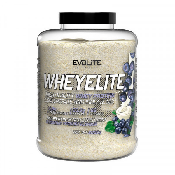 Whey Elite (2 kg, blueberry yogurt)