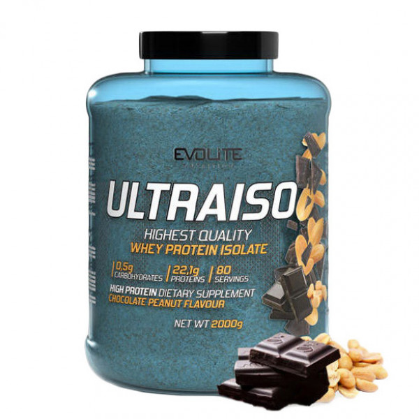 Ultra Iso (2 kg, chocolate peanut) Evolite Nutrition