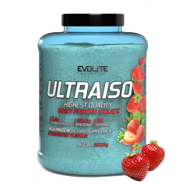 Ultra Iso (2 kg, strawberry) Evolite Nutrition