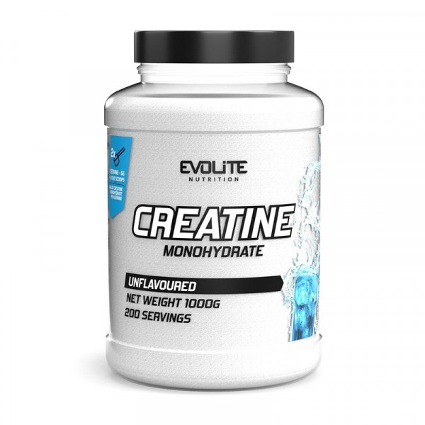 Creatine Monohydrate (1 kg, unflavoured) Evolite Nutrition