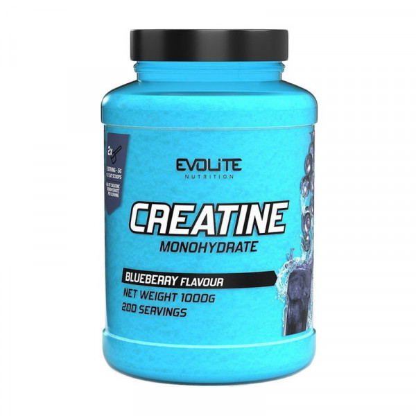 Evolite Nutrition Creatine Monohydrate (1 kg, blueberry)