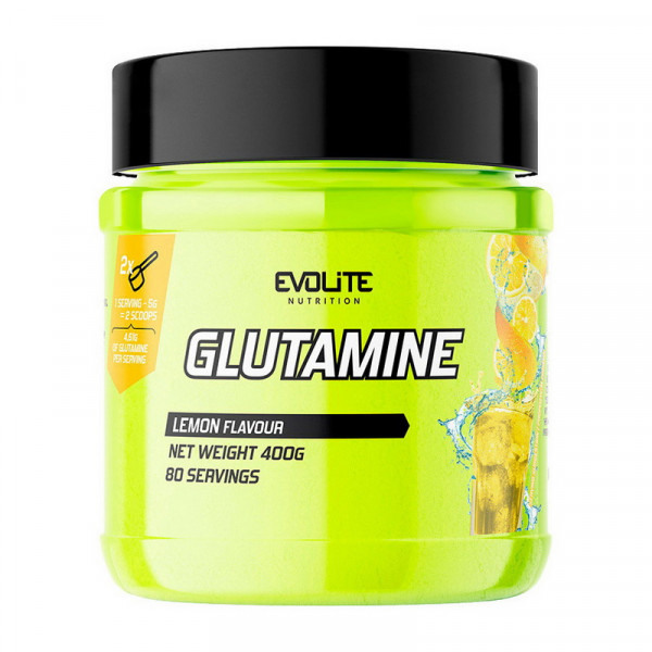 Evolite Nutrition Glutamine (400 g, lemon)