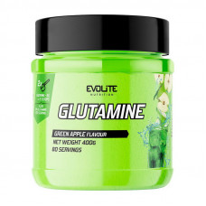 Evolite Nutrition Glutamine (400 g, green apple)