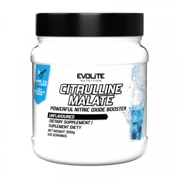 Citrulline Malate (300 g, unflavoured) Evolite Nutrition