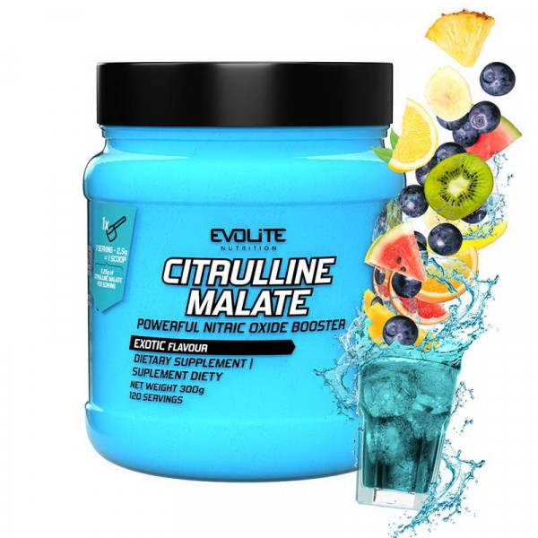 Citrulline Malate (300 g, exotic) Evolite Nutrition