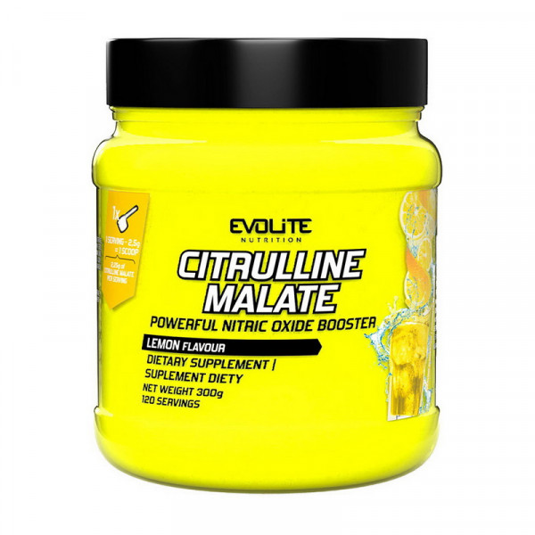 Evolite Nutrition Citrulline Malate (300 g, lemon)