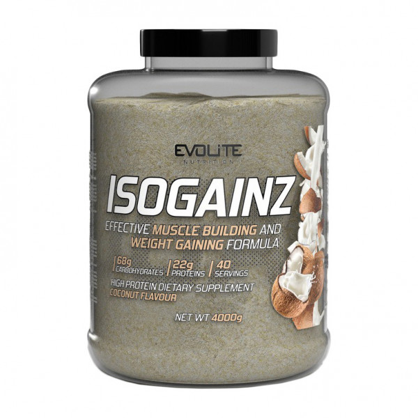 Iso Gainz (4 kg, coconut) Evolite Nutrition