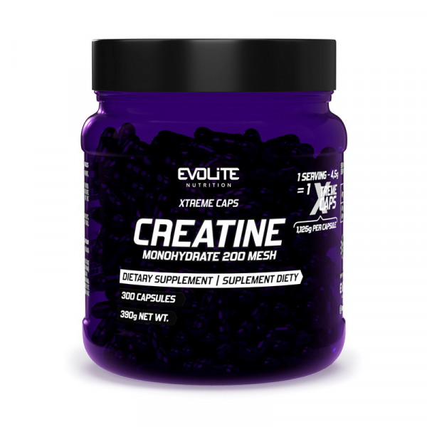 Creatine Monohydrate Xtreme (300 caps) Evolite Nutrition