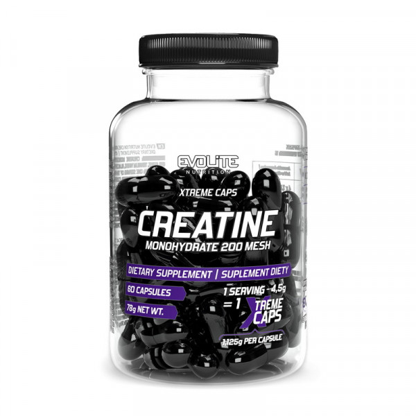 Creatine Monohydrate Xtreme (60 caps) Evolite Nutrition