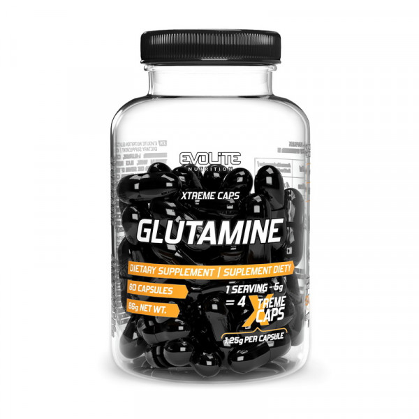 Evolite Nutrition Glutamine 1250 mg Extreme (60 caps)