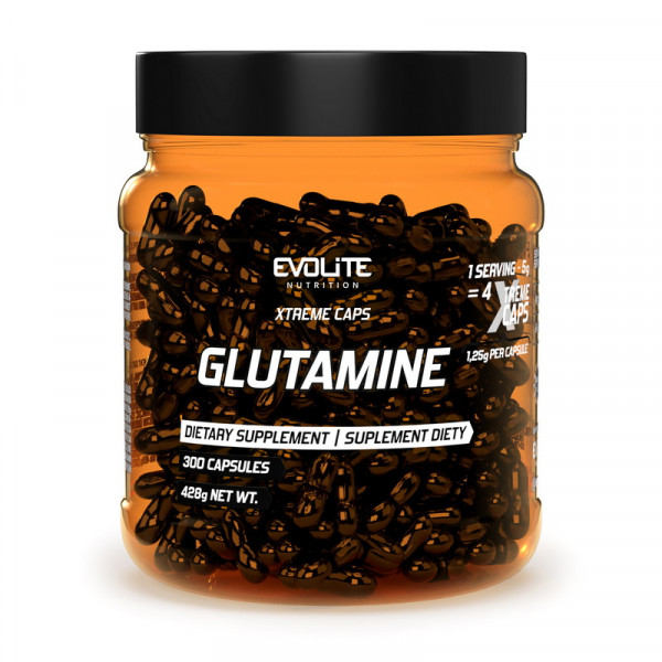 Evolite Nutrition Glutamine 1250 mg Extreme (300 caps)