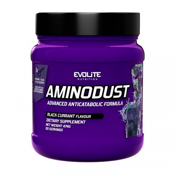 Evolite Nutrition Amino Dust (474 g, black currant)