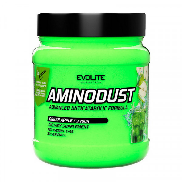 Evolite Nutrition Amino Dust (474 g, green apple)