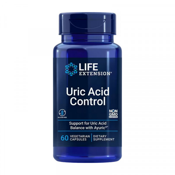 Uric Acid Control (60 veg caps) Life Extension