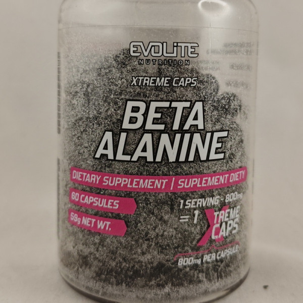 Evolite Nutrition Beta Alanine 800 mg Xtreme (лопнула капсула) (60 caps)