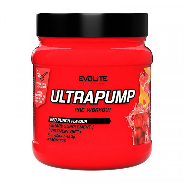 Ultra Pump (420 g, red punch) Evolite Nutrition