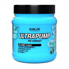 Evolite Nutrition Ultra Pump (термін до 28.04.2025 плями в середині банки) (420 g, red punch)