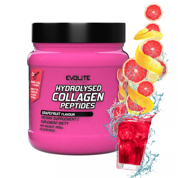 Hydrolysed Collagen Peptides (300 g, grapefruit)