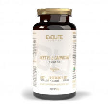 Evolite Nutrition Acetyl L-Carnitine + Green Tea (100 veg caps)