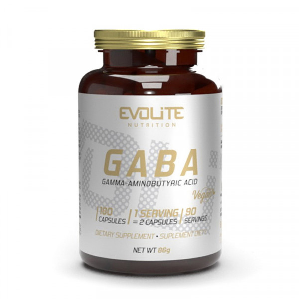 GABA 375 mg (180 veg caps) Evolite Nutrition