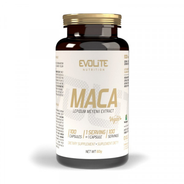 Evolite Nutrition Maca 500 mg (термін до 28.10.2025) (100 veg caps)
