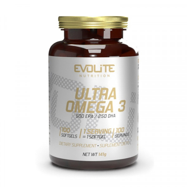 Evolite Nutrition Ultra Omega 3 500/250 (100 sgels)