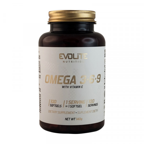 Omega 3-6-9 (100 caps) Evolite Nutrition